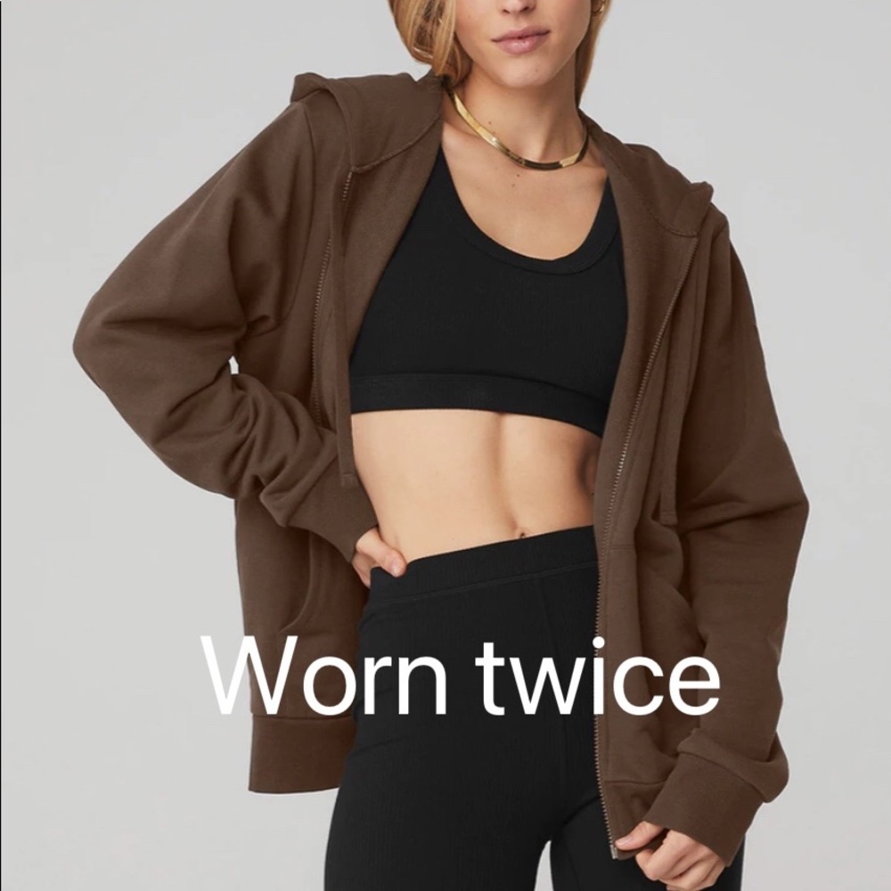 Alo everyday full zip hoodie